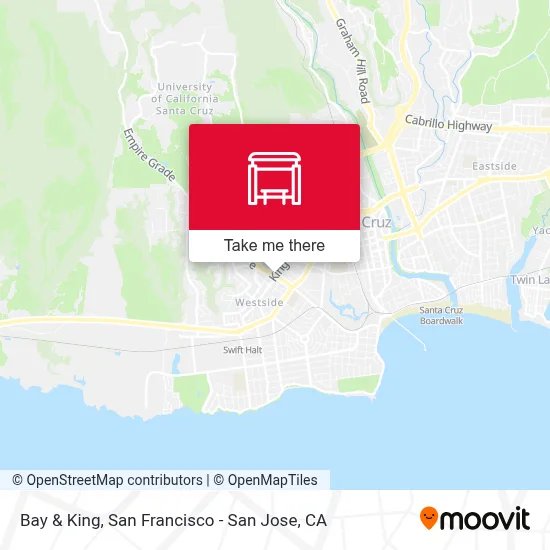 Bay & King map