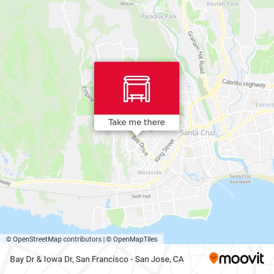 Bay Dr & Iowa Dr map