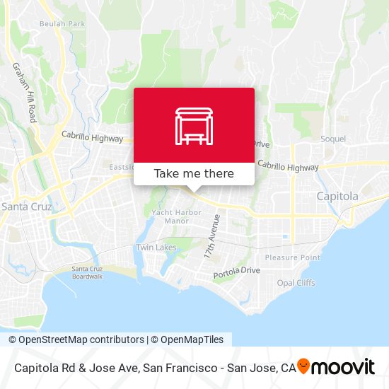 Capitola Rd & Jose Ave map