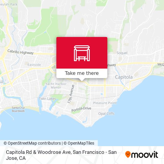 Mapa de Capitola Rd & Woodrose Ave