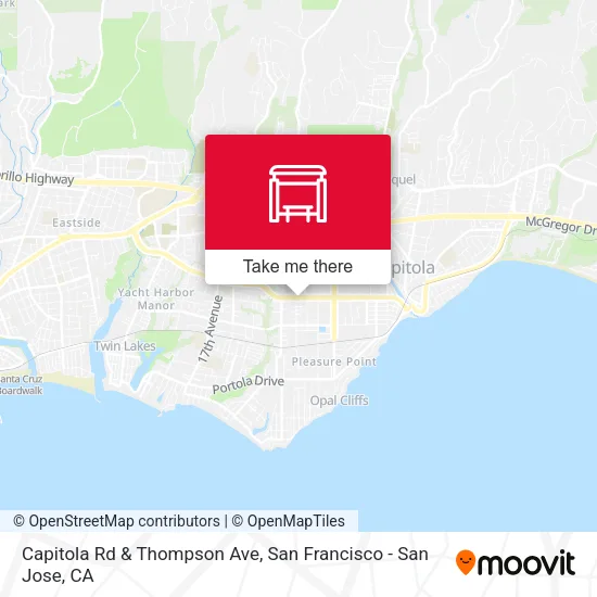 Mapa de Capitola Rd & Thompson Ave
