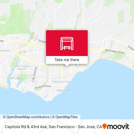 Mapa de Capitola Rd & 43rd Ave