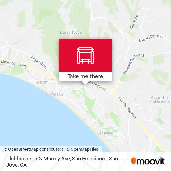 Clubhouse Dr & Murray Ave map