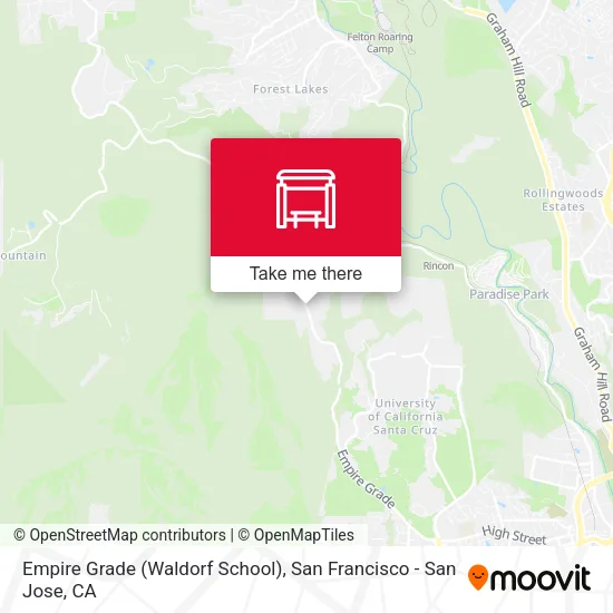 Empire Grade (Waldorf School) map