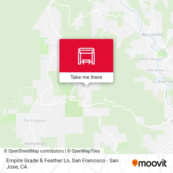 Empire Grade & Feather Ln map