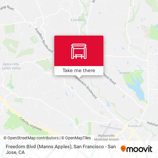 Mapa de Freedom Blvd (Manns Apples)