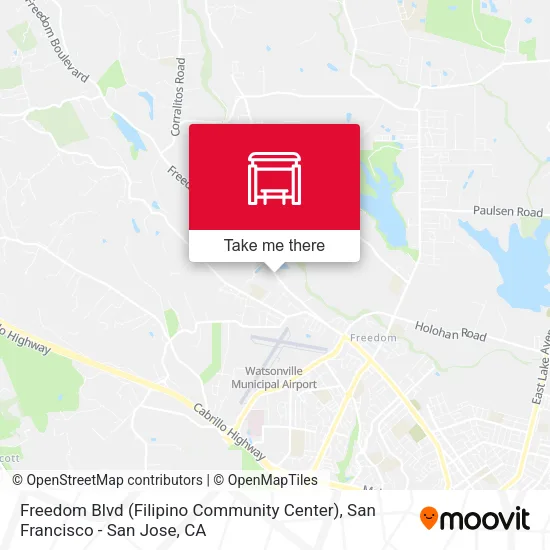 Freedom Blvd (Filipino Community Center) map