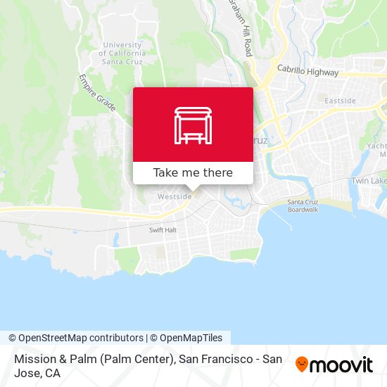 Mission & Palm (Palm Center) map