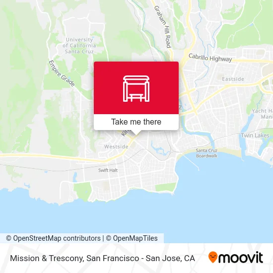 Mission & Trescony map