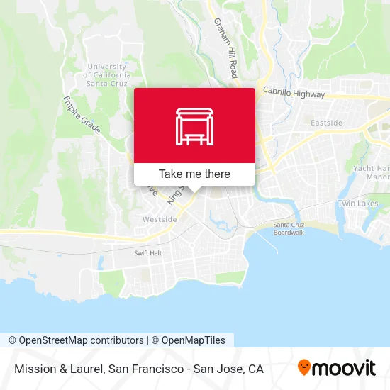 Mission & Laurel map