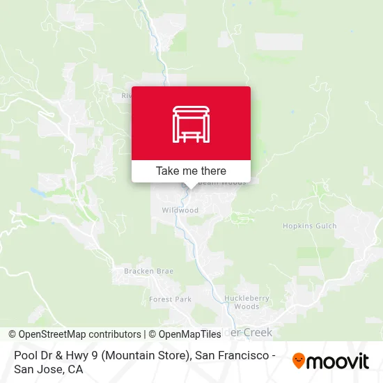 Pool Dr & Hwy 9 (Mountain Store) map