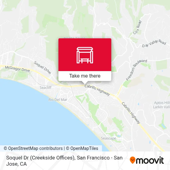 Soquel Dr (Creekside Offices) map