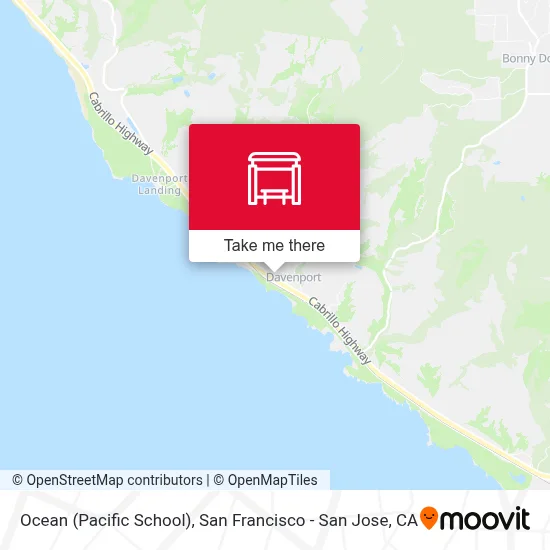 Ocean (Pacific School) map