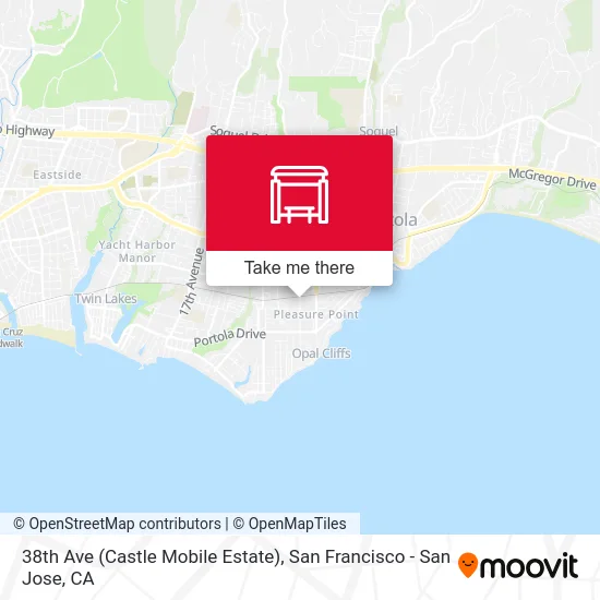 38th Ave (Castle Mobile Estate) map