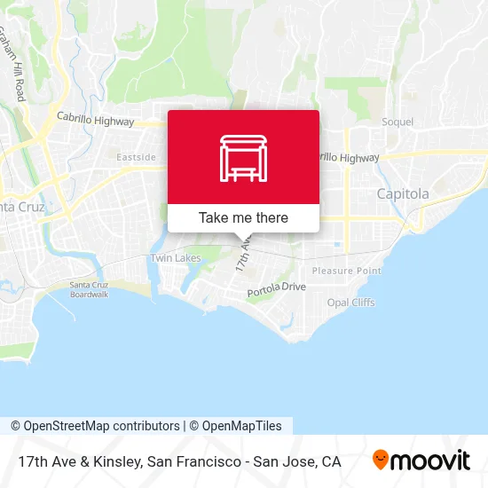 17th Ave & Kinsley map