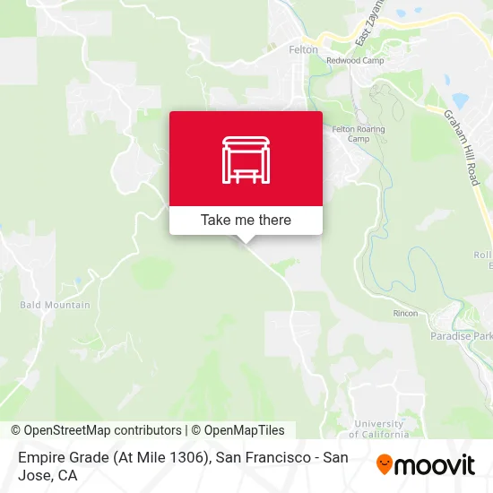 Empire Grade (At Mile 1306) map