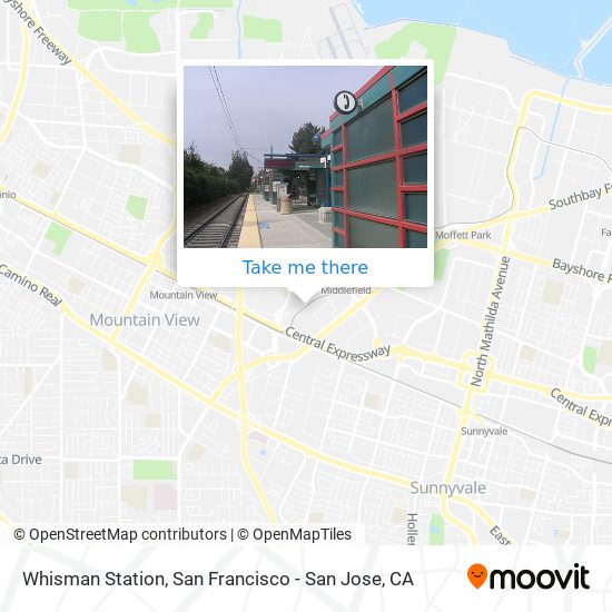 Whisman Station map