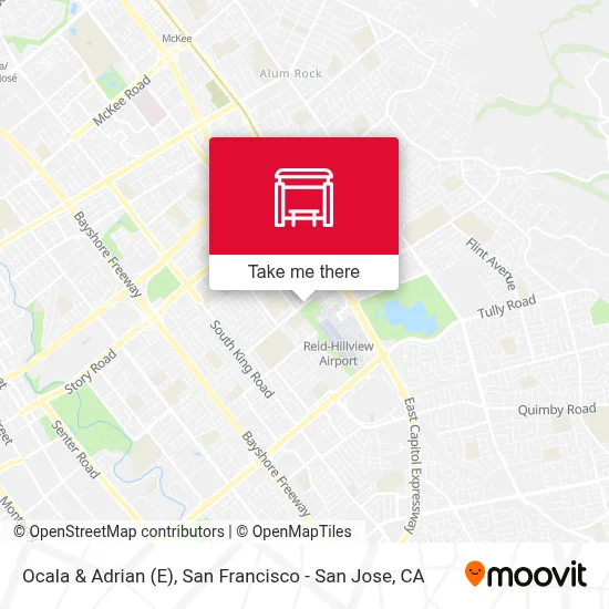 Ocala & Adrian (E) map