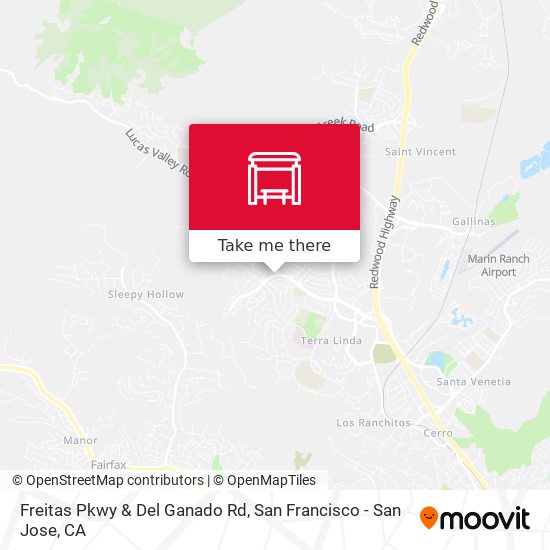 Mapa de Freitas Pkwy & Del Ganado Rd