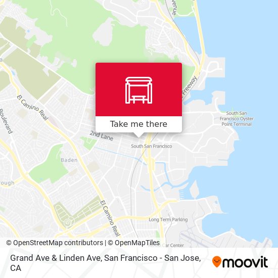 Grand Ave & Linden Ave map