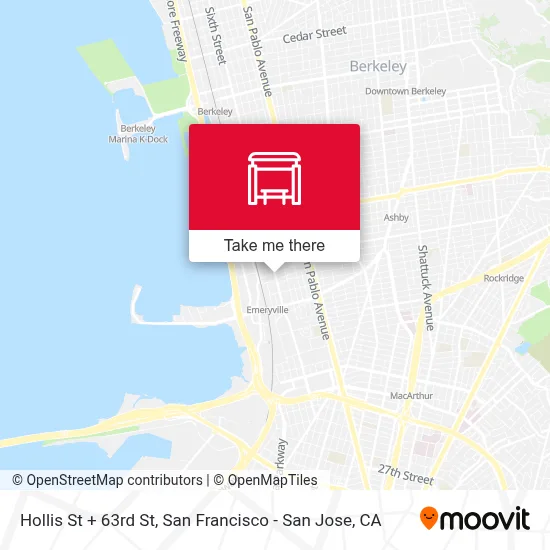 Hollis St + 63rd St map