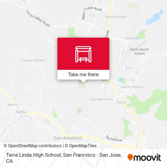 Terra Linda High School map