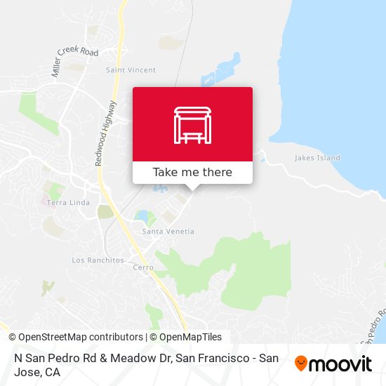 N San Pedro Rd & Meadow Dr map