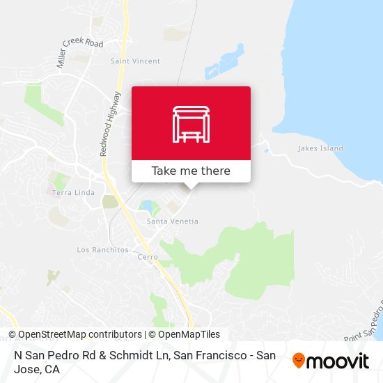 N San Pedro Rd & Schmidt Ln map