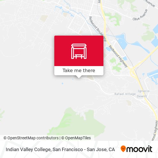 Mapa de Indian Valley College