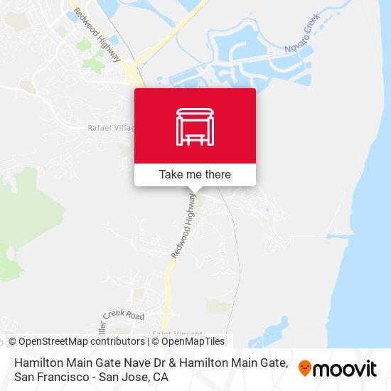 Mapa de Hamilton Main Gate Nave Dr & Hamilton Main Gate