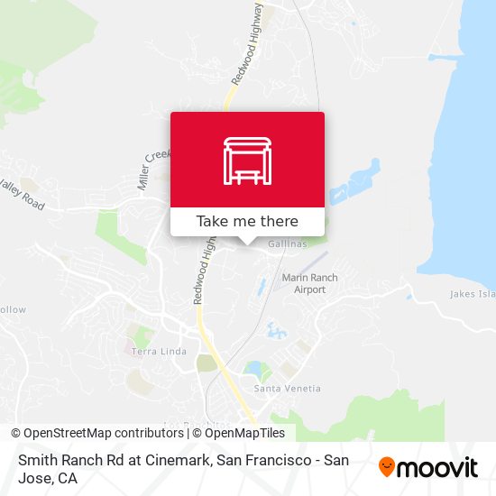 Smith Ranch Rd at Cinemark map