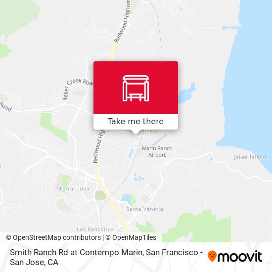 Mapa de Smith Ranch Rd at Contempo Marin