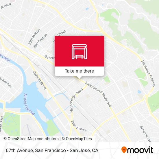 67th Avenue map