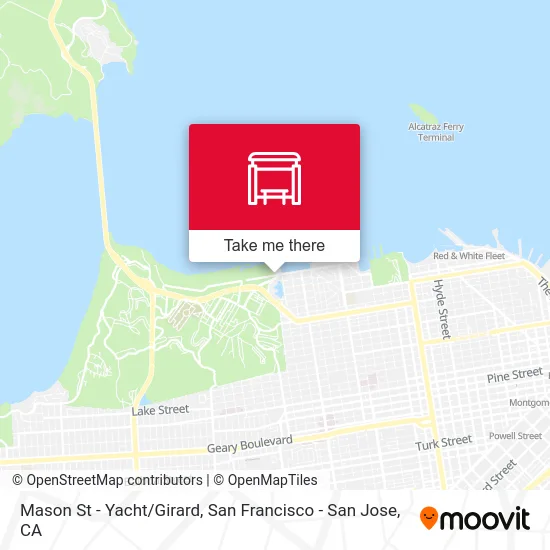 Mason St - Yacht/Girard map