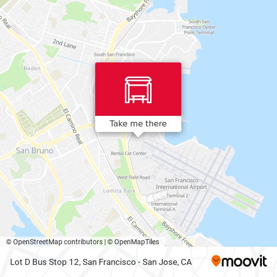 Mapa de Lot D Bus Stop 12