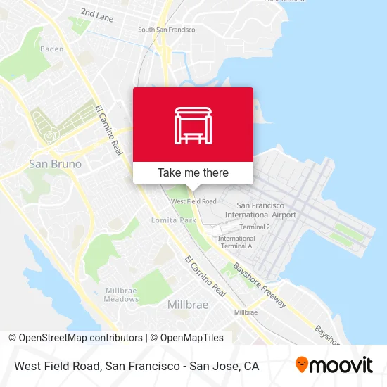 Mapa de West Field Road