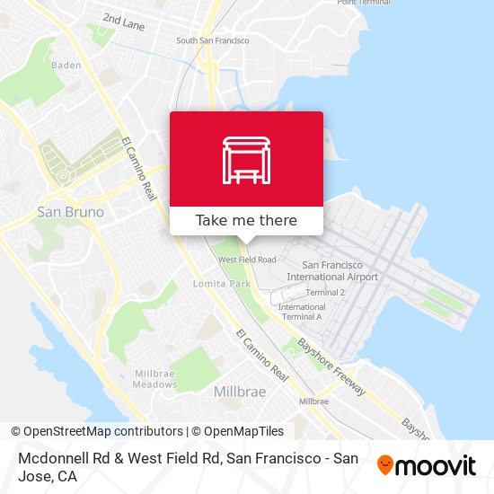 Mcdonnell Rd & West Field Rd map