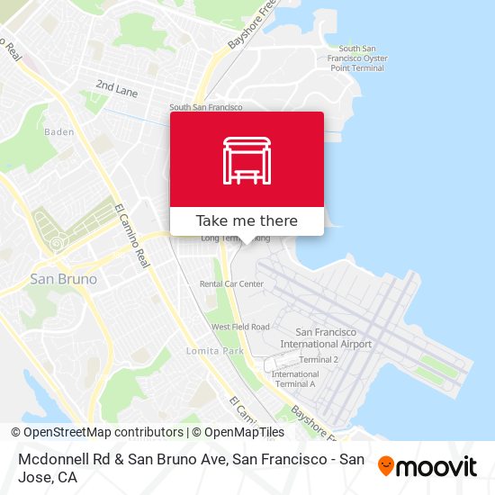 Mcdonnell Rd & San Bruno Ave map