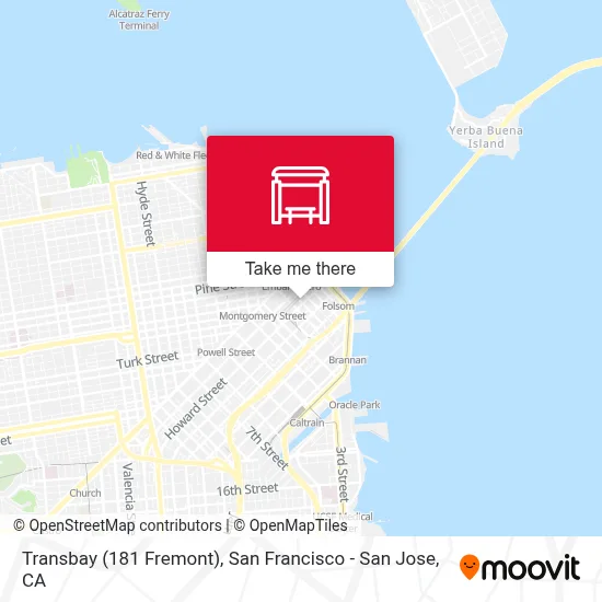 Transbay (181 Fremont) map