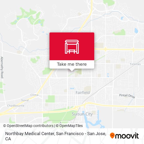 Northbay Medical Center map