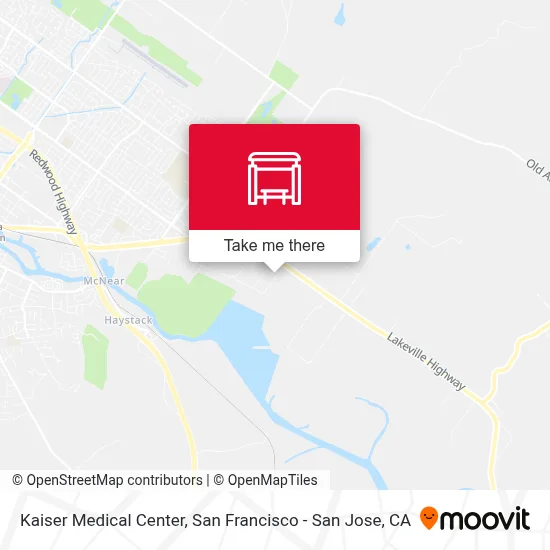 Kaiser Medical Center map