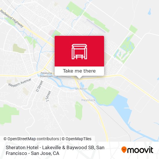 Mapa de Sheraton Hotel - Lakeville & Baywood SB