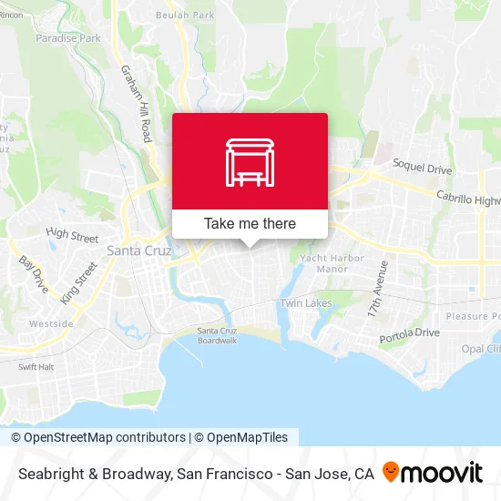 Seabright & Broadway map