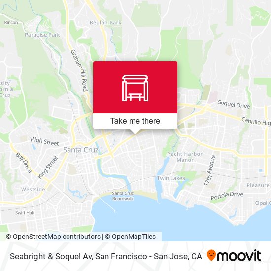 Mapa de Seabright & Soquel Av