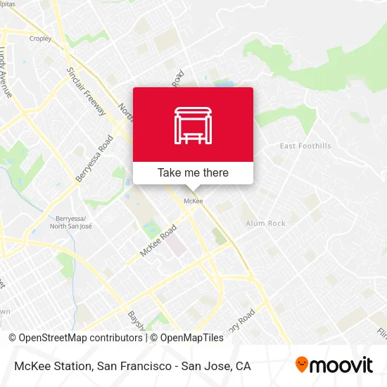 Mapa de McKee Station