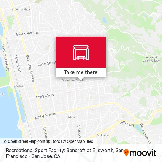 Mapa de Recreational Sport Facility: Bancroft at Ellsworth