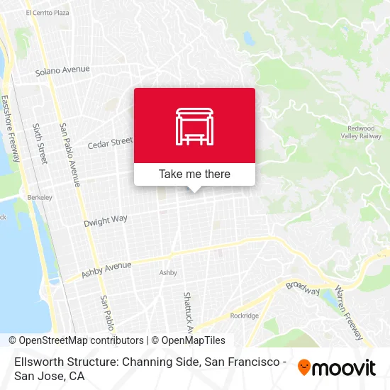 Ellsworth Structure: Channing Side map
