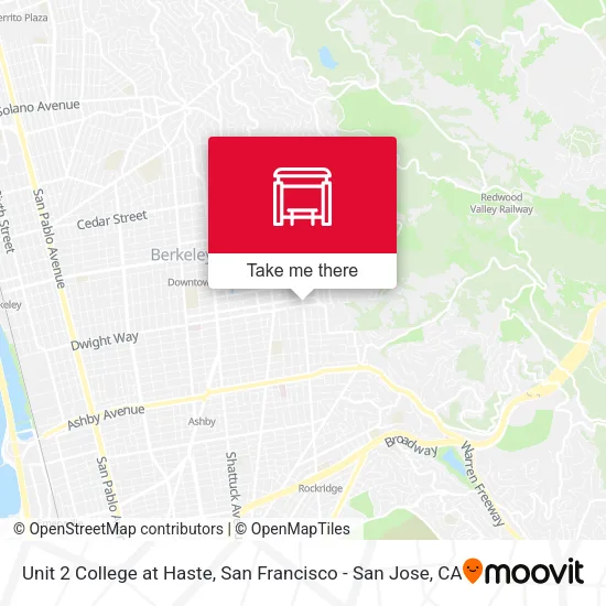 Unit 2 College at Haste map