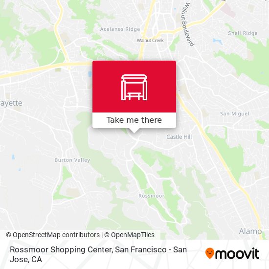 Rossmoor Shopping Center map