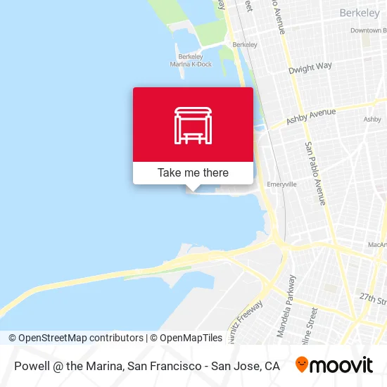 Powell @ the Marina map